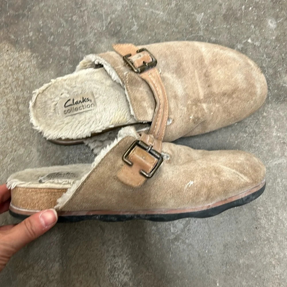 Clarks  boston clogs